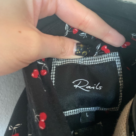 🍒Cherry Rails Button Down🍒 - Picture 3 of 3